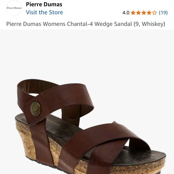 Pierre Dumas Chantal Wedge Sandals - Picture 8 of 8